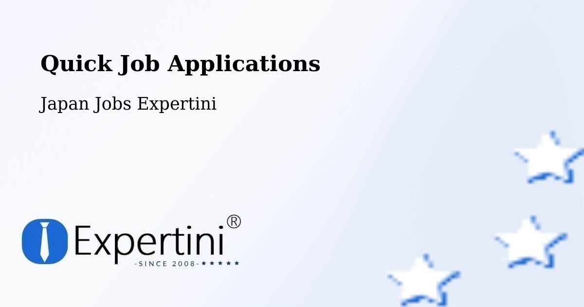 Quick Apply Feature – Nikaho Shi - Japan Jobs Expertini